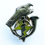 Metal insignia and cocade of Lithuanian Army and Police
